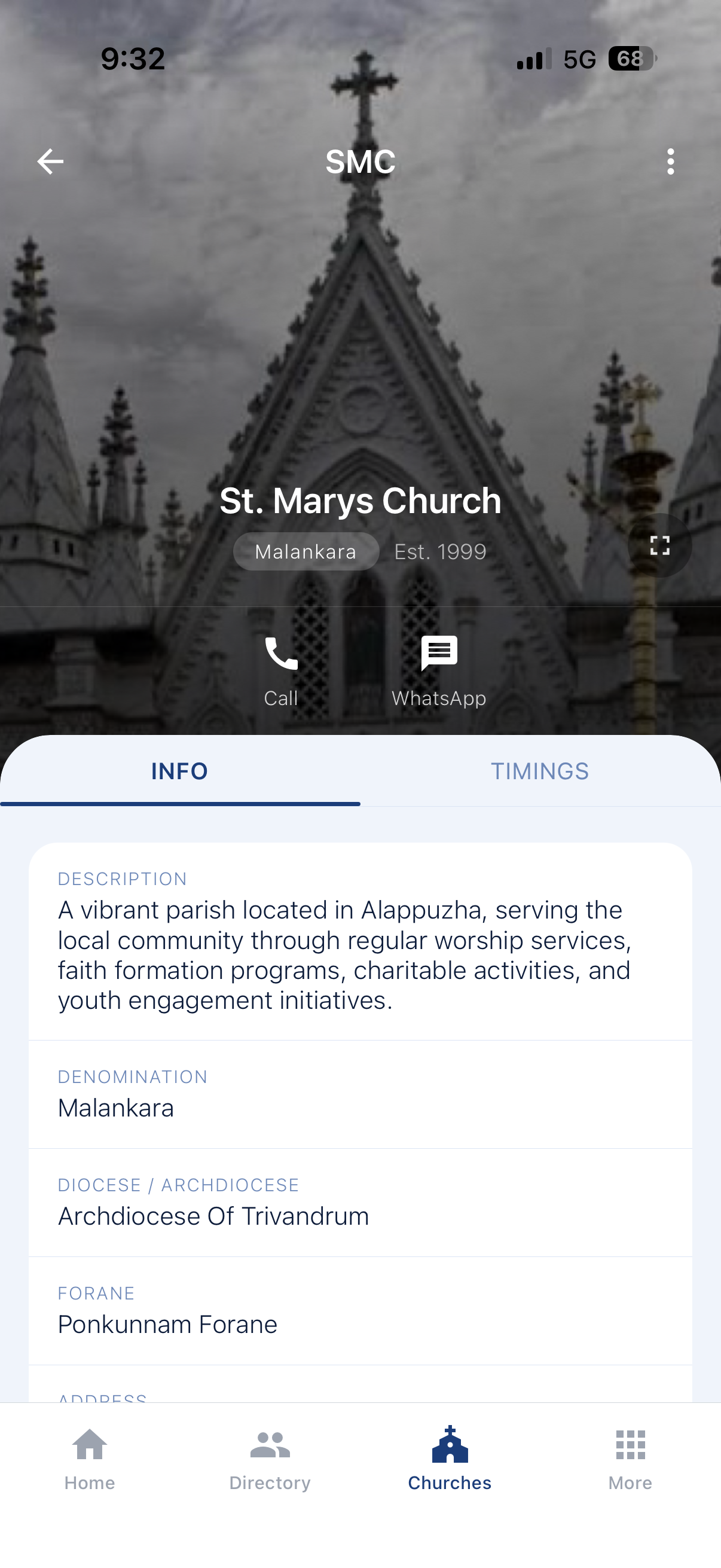App screenshot